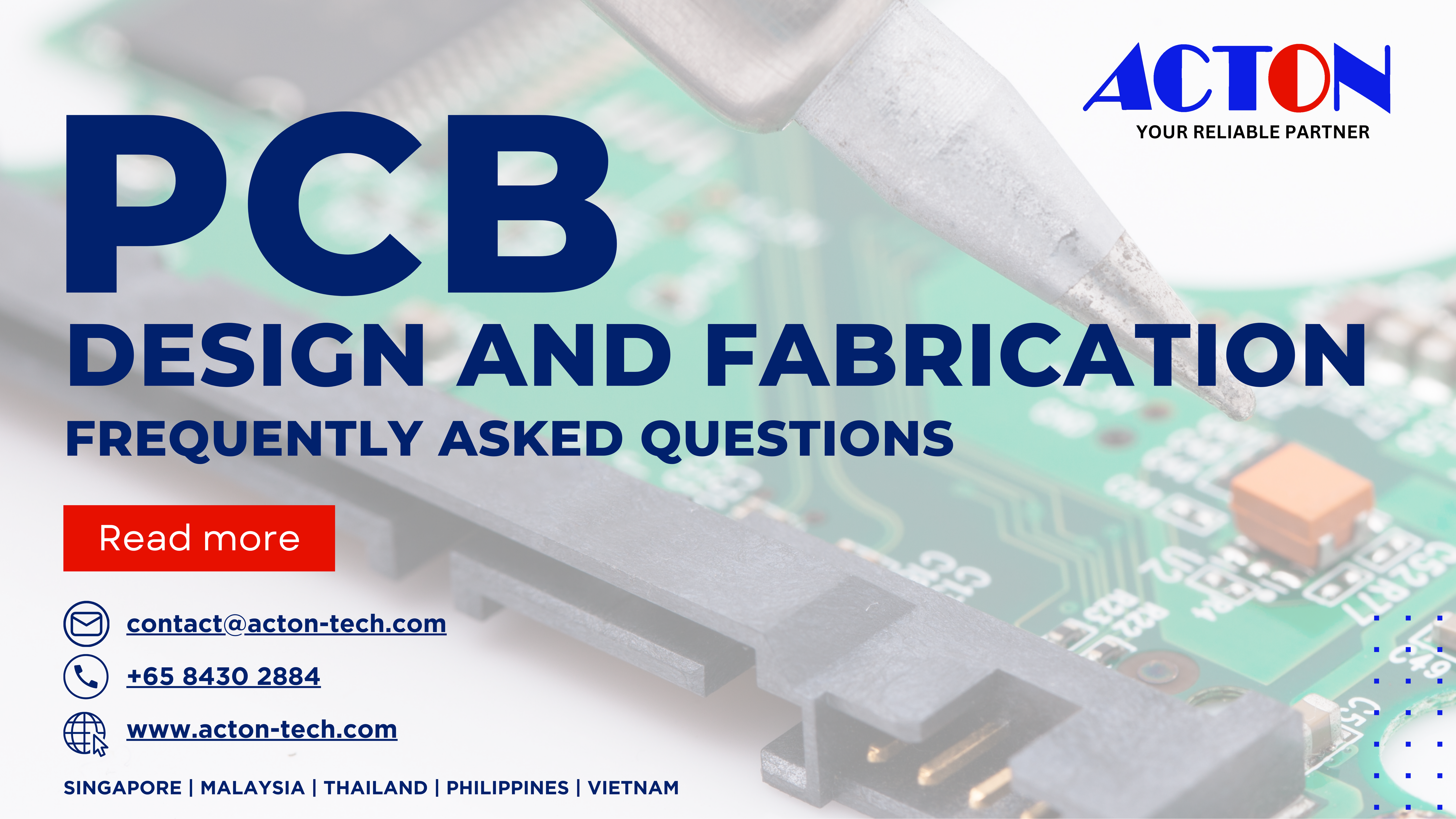 PCB Design and Fabrication FAQs: Your Top Questions Answered