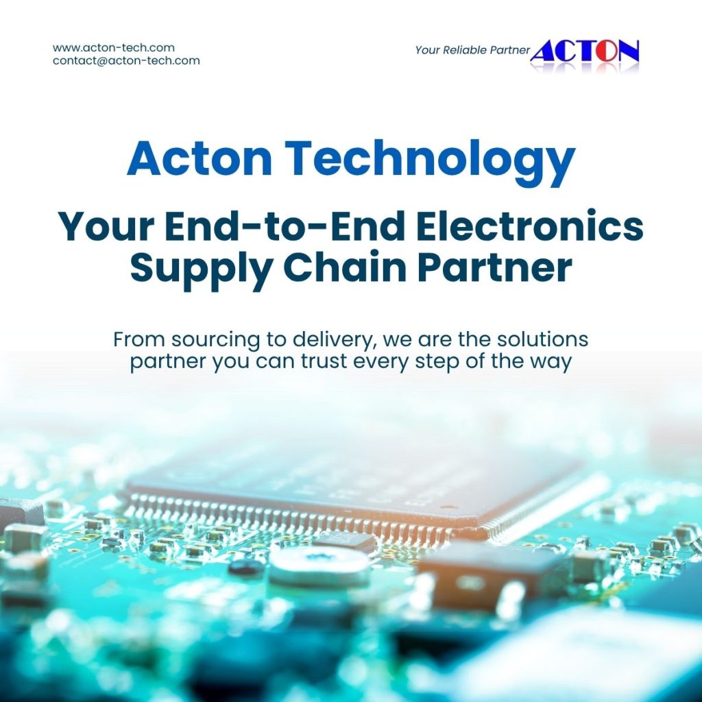 Electronic distributor Acton streamlines sourcing and supports engineering needs with reliable, end-to-end supply solutions.
