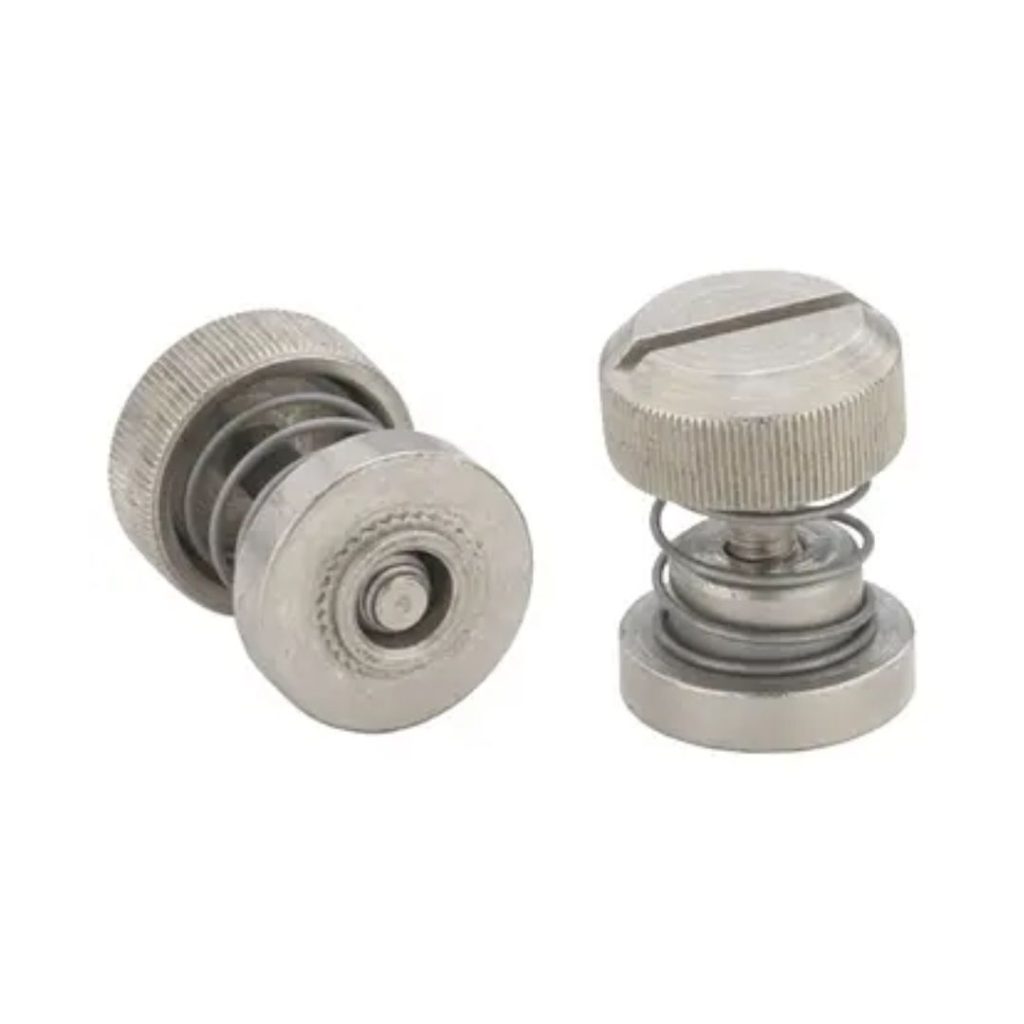 PennEngineering PROFIL press-in fasteners used as mechanical components for secure sheet metal attachment in high-volume automotive manufacturing.