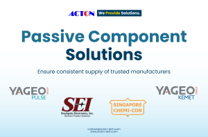 Acton offers complete passive component solutions for reliable design and simplified sourcing—your one-stop partner for engineers and buyers.